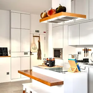 Cristalia,roof Terrace In Center, Garage, Netflix 75inch Tv Apartment